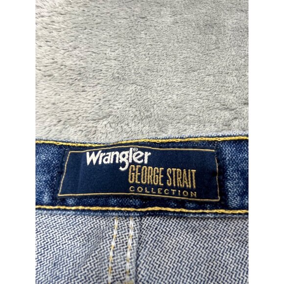 Wrangler George Strait Collection Mens 33x34.5 Jeans Original Fit Cowboy Cut - Picture 4 of 10